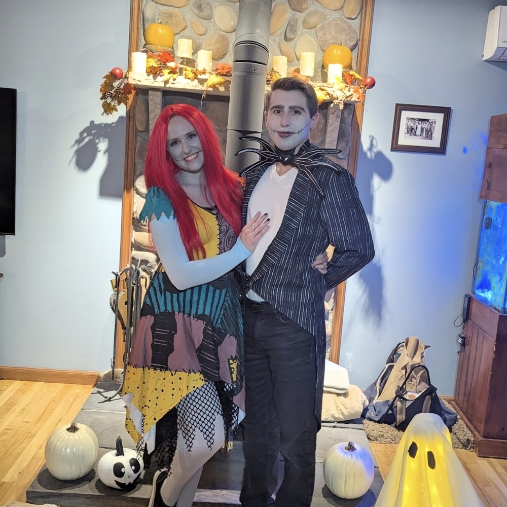 Sally Costume Dress and Wig - Picture 3 of 3